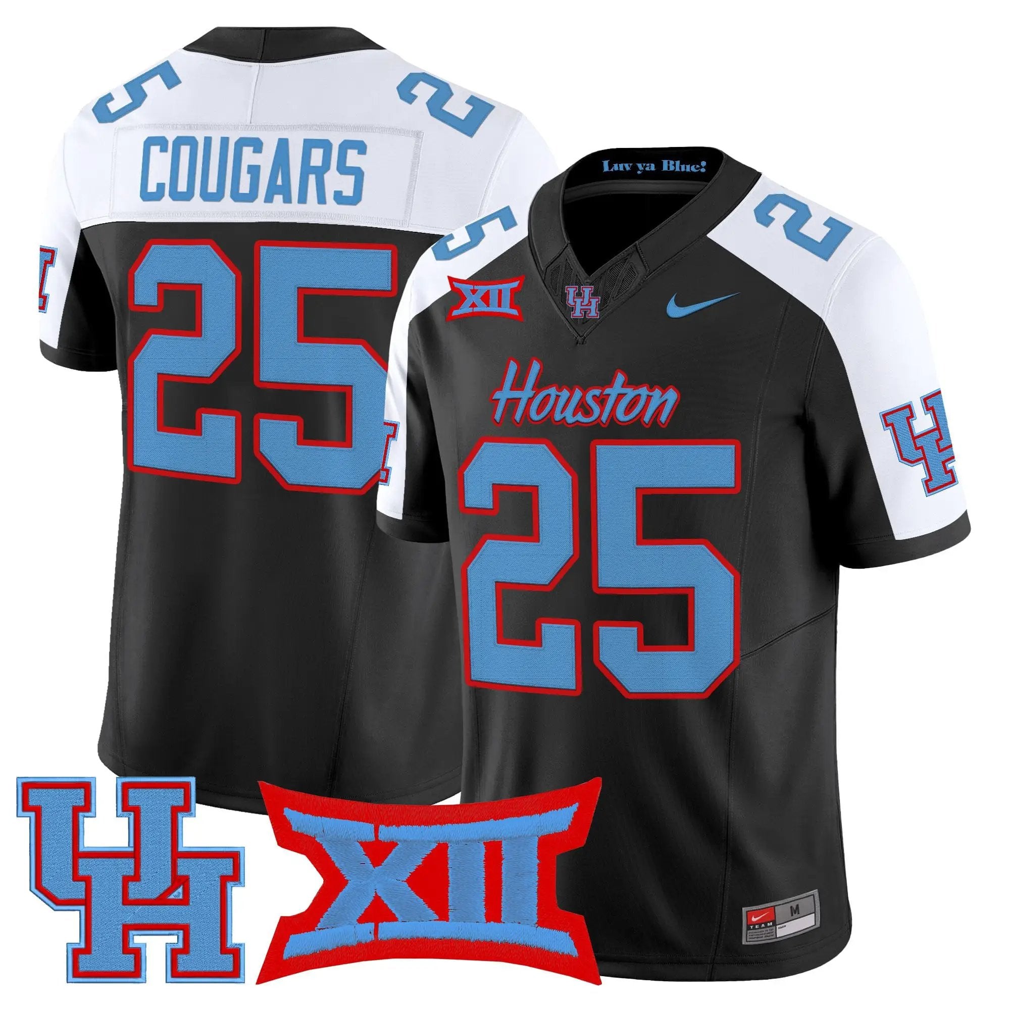 mens-houston-cougars-2026-vapor-limited-jersey-all-stitched-38 - Top Design Fan Men Houston Cougars 2026 Vapor Limited Jersey - Stitched
