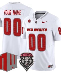 New Mexico Lobos 2026 Vapor Limited Custom Jersey - Stitched