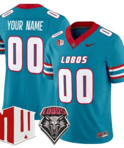 New Mexico Lobos 2026 Vapor Limited Custom Jersey - Stitched