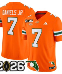 Miami Hurricanes 2026 CFP Final & Florida Patch Vapor Limited Jersey - All Stitched