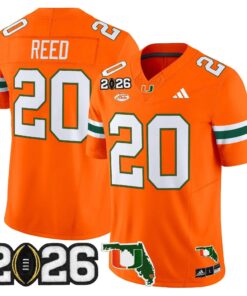 Miami Hurricanes 2026 CFP Final & Florida Patch Vapor Limited Jersey - All Stitched