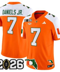 Miami Hurricanes 2026 CFP Final & Florida Patch Vapor Limited Jersey - All Stitched