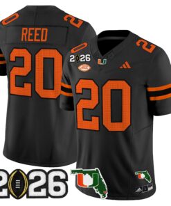 Miami Hurricanes 2026 CFP Final & Florida Patch Vapor Limited Jersey - All Stitched