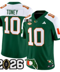 Miami Hurricanes 2026 CFP Final & Florida Patch Vapor Limited Jersey - All Stitched