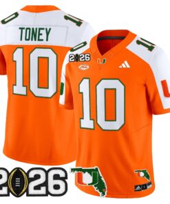 Miami Hurricanes 2026 CFP Final & Florida Patch Vapor Limited Jersey - All Stitched