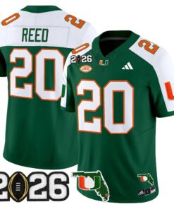Miami Hurricanes 2026 CFP Final & Florida Patch Vapor Limited Jersey - All Stitched