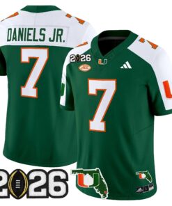 Miami Hurricanes 2026 CFP Final & Florida Patch Vapor Limited Jersey - All Stitched