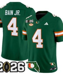 Miami Hurricanes 2026 CFP Final & Florida Patch Vapor Limited Jersey - All Stitched