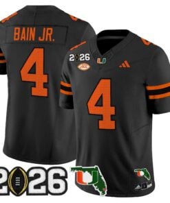 Miami Hurricanes 2026 CFP Final & Florida Patch Vapor Limited Jersey - All Stitched