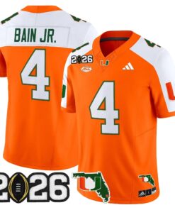 Miami Hurricanes 2026 CFP Final & Florida Patch Vapor Limited Jersey - All Stitched