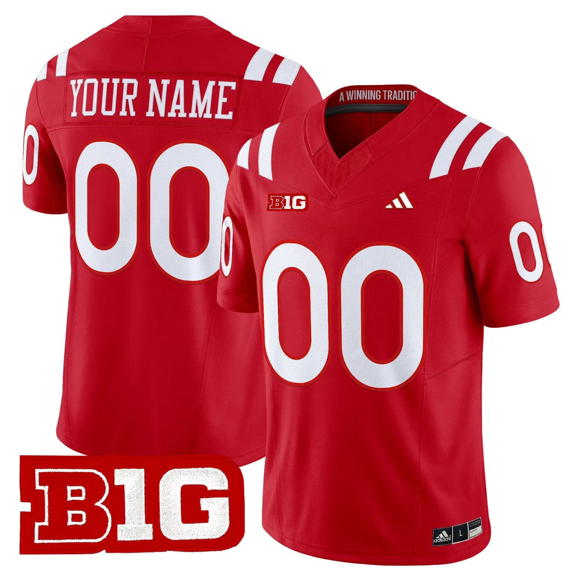 Nebraska Cornhuskers 2026 Vapor Limited Custom Jersey - Stitched - Top Design Fan Nebraska Cornhuskers 2026 Vapor Limited Custom Jersey - Stitched
