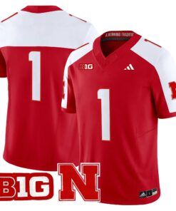 Men Nebraska Cornhuskers 2026 Vapor Limited Jersey - Stitched