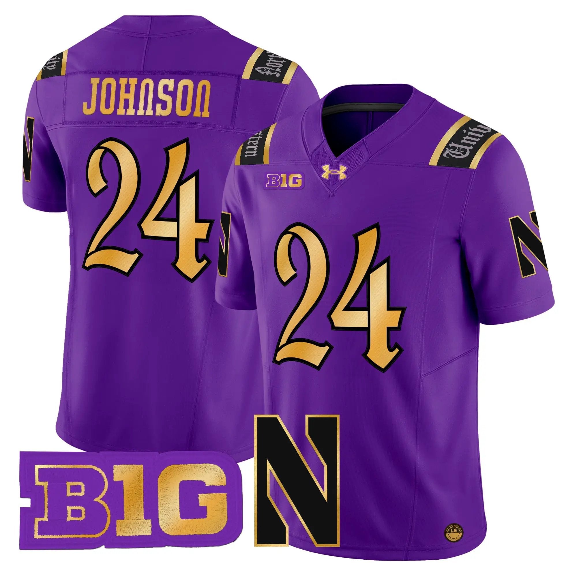 northwestern-wildcats-2026-vapor-limited-jersey-all-stitched-07 - Top Design Fan Northwestern Wildcats 2026 Vapor Limited Jersey - All stitched