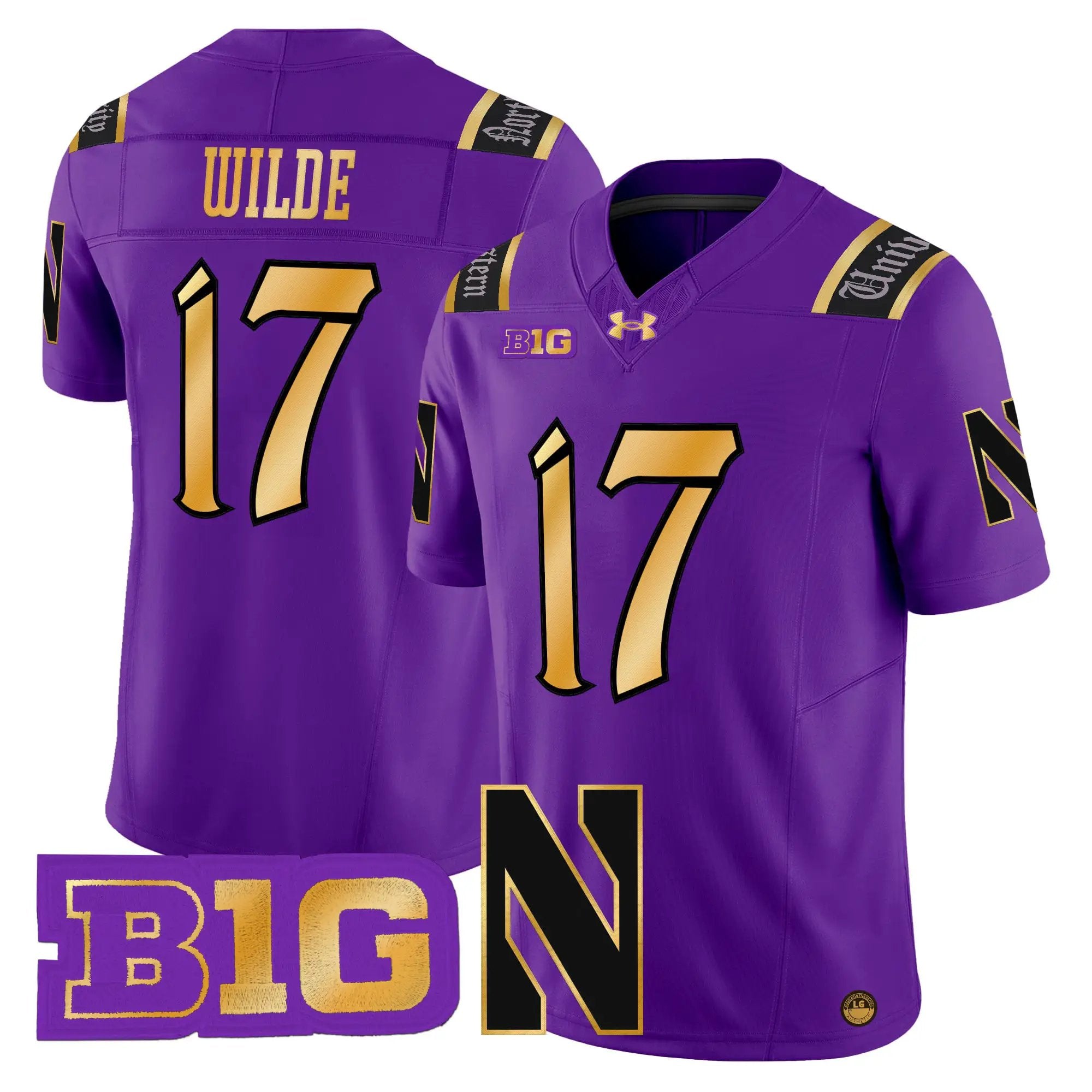 Northwestern Wildcats 2026 Vapor Limited Jersey - All stitched - Top Design Fan Northwestern Wildcats 2026 Vapor Limited Jersey - All stitched