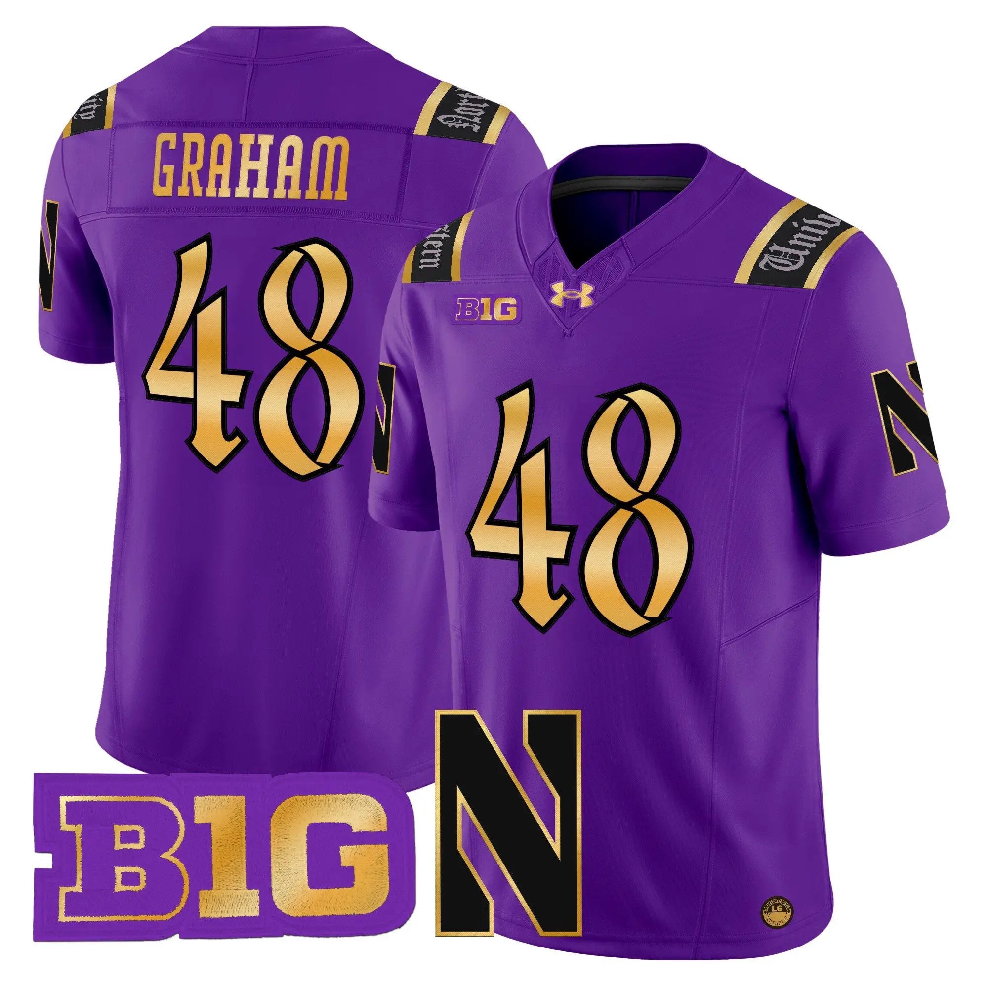 northwestern-wildcats-2026-vapor-limited-jersey-all-stitched-08 - Top Design Fan Northwestern Wildcats 2026 Vapor Limited Jersey - All stitched