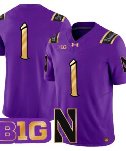 northwestern-wildcats-2026-vapor-limited-jersey-all-stitched-11 - Top Design Fan Northwestern Wildcats 2026 Vapor Limited Jersey - All stitched