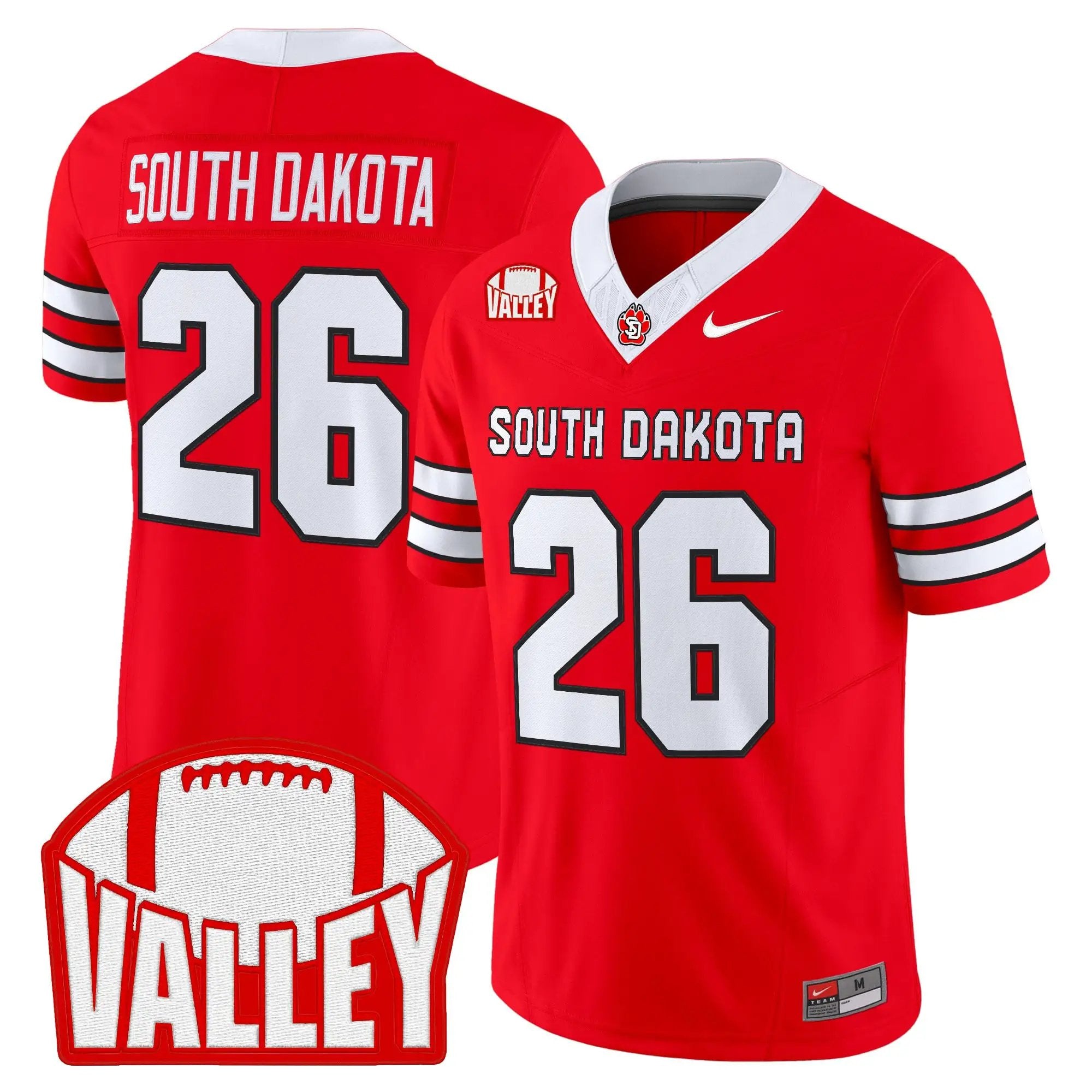 South Dakota Coyote 2026 Vapor Limited Jersey - All Stitched by Digigearus