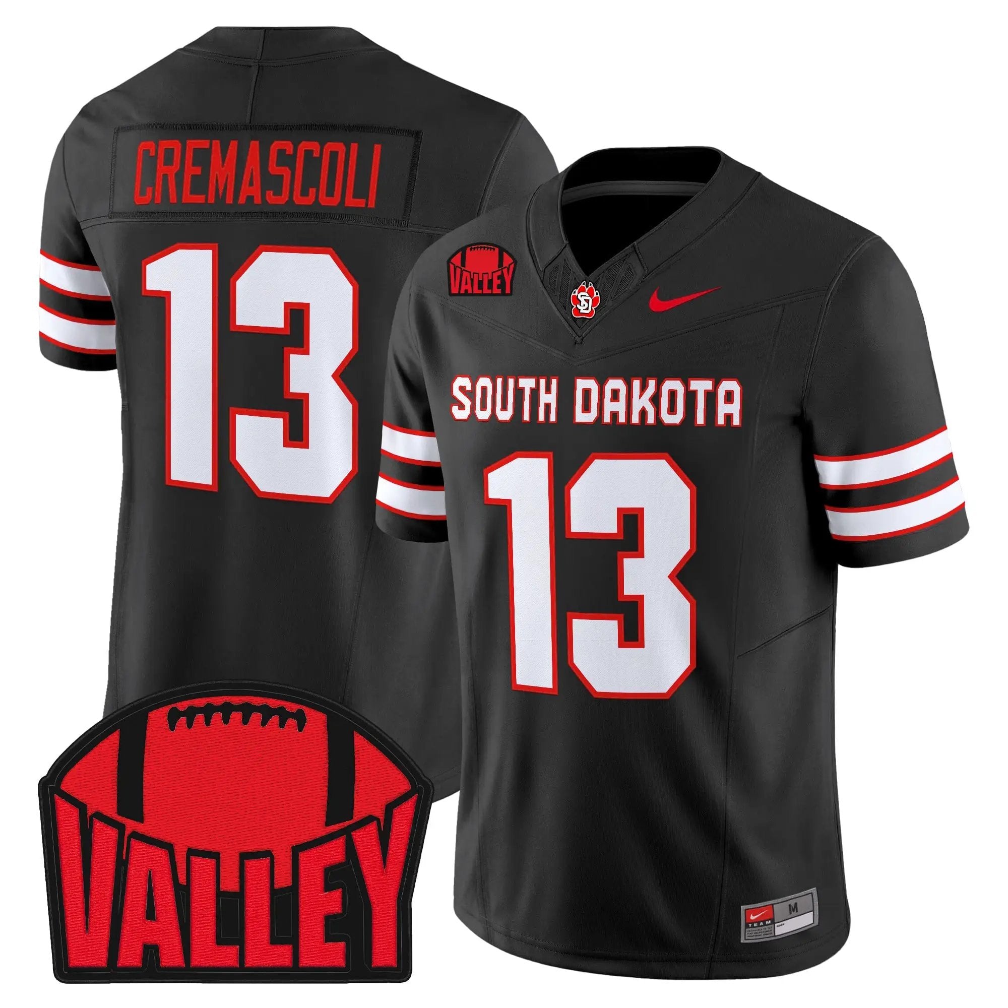 South Dakota Coyote 2026 Vapor Limited Jersey - All Stitched by Digigearus