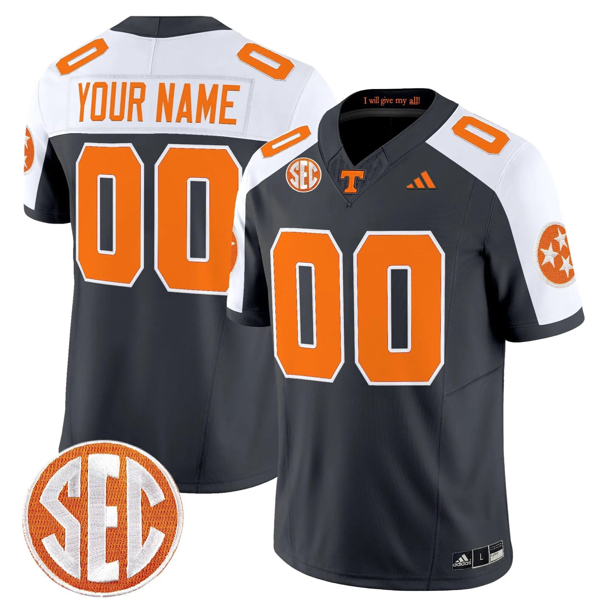 Tennessee Volunteers 2026 Vapor Limited Custom Jersey - All Stitched by Tennessee Volunteers