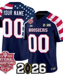 Indiana Hoosiers "America 250 Edition" Vapor Limited Custom Jersey - Stitched