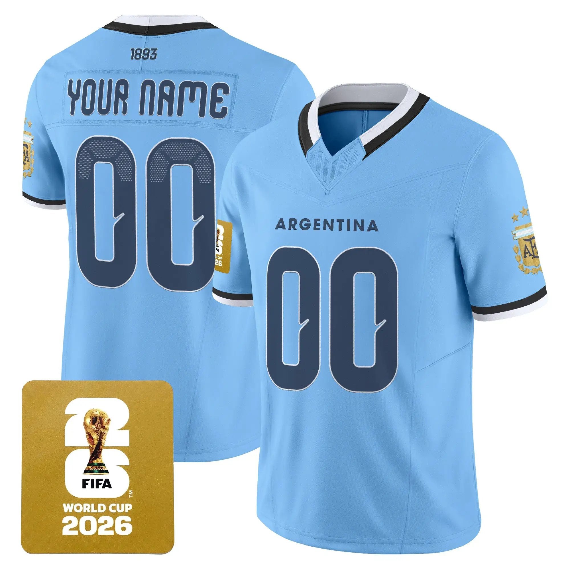 argentina-2026-world-cup-vapor-football-custom-jersey-all-stitched-01 - Top Design Fan Argentina 2026 World Cup Vapor Football Custom Jersey - All Stitched