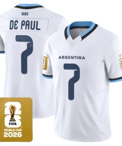 Men Argentina 2026 World Cup Vapor Football Jersey - All Stitched