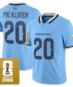 Men Argentina 2026 World Cup Vapor Football Jersey - All Stitched