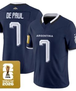 Men Argentina 2026 World Cup Vapor Football Jersey - All Stitched