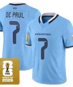 Men Argentina 2026 World Cup Vapor Football Jersey - All Stitched