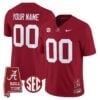 BAMA 2026 Vapor Limited Custom Jersey - Alabama Map - Stitched - Top Design Fan BAMA 2026 Vapor Limited Custom Jersey - Alabama Map - Stitched