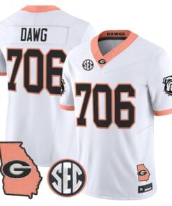 mens-georgia-bulldogs-the-big-peach-vapor-limited-jersey-all-stitched-25 - Top Design Fan Men Georgia Bulldogs The Big Peach Vapor Limited Jersey - Stitched