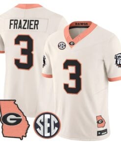 mens-georgia-bulldogs-the-big-peach-vapor-limited-jersey-all-stitched-14 - Top Design Fan Men Georgia Bulldogs The Big Peach Vapor Limited Jersey - Stitched