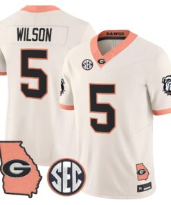 mens-georgia-bulldogs-the-big-peach-vapor-limited-jersey-all-stitched-18 - Top Design Fan Men Georgia Bulldogs The Big Peach Vapor Limited Jersey - Stitched