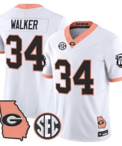 mens-georgia-bulldogs-the-big-peach-vapor-limited-jersey-all-stitched-31 - Top Design Fan Men Georgia Bulldogs The Big Peach Vapor Limited Jersey - Stitched