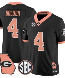 mens-georgia-bulldogs-the-big-peach-vapor-limited-jersey-all-stitched-40 - Top Design Fan Men Georgia Bulldogs The Big Peach Vapor Limited Jersey - Stitched