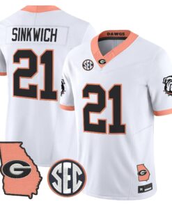 mens-georgia-bulldogs-the-big-peach-vapor-limited-jersey-all-stitched-32 - Top Design Fan Men Georgia Bulldogs The Big Peach Vapor Limited Jersey - Stitched