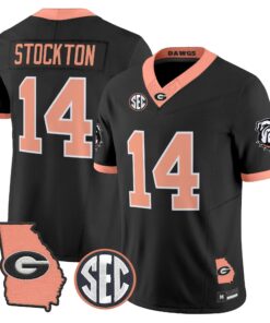 mens-georgia-bulldogs-the-big-peach-vapor-limited-jersey-all-stitched-36 - Top Design Fan Men Georgia Bulldogs The Big Peach Vapor Limited Jersey - Stitched
