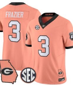 mens-georgia-bulldogs-the-big-peach-vapor-limited-jersey-all-stitched-02 - Top Design Fan Men Georgia Bulldogs The Big Peach Vapor Limited Jersey - Stitched