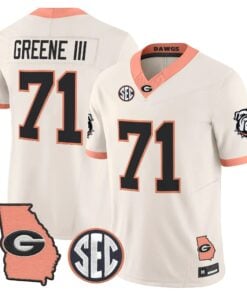 mens-georgia-bulldogs-the-big-peach-vapor-limited-jersey-all-stitched-17 - Top Design Fan Men Georgia Bulldogs The Big Peach Vapor Limited Jersey - Stitched