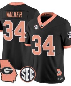 mens-georgia-bulldogs-the-big-peach-vapor-limited-jersey-all-stitched-43 - Top Design Fan Men Georgia Bulldogs The Big Peach Vapor Limited Jersey - Stitched