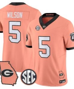 mens-georgia-bulldogs-the-big-peach-vapor-limited-jersey-all-stitched-06 - Top Design Fan Men Georgia Bulldogs The Big Peach Vapor Limited Jersey - Stitched