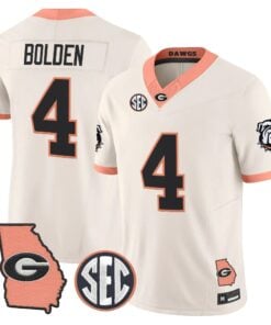 mens-georgia-bulldogs-the-big-peach-vapor-limited-jersey-all-stitched-16 - Top Design Fan Men Georgia Bulldogs The Big Peach Vapor Limited Jersey - Stitched