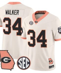 mens-georgia-bulldogs-the-big-peach-vapor-limited-jersey-all-stitched-19 - Top Design Fan Men Georgia Bulldogs The Big Peach Vapor Limited Jersey - Stitched
