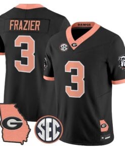 mens-georgia-bulldogs-the-big-peach-vapor-limited-jersey-all-stitched-38 - Top Design Fan Men Georgia Bulldogs The Big Peach Vapor Limited Jersey - Stitched