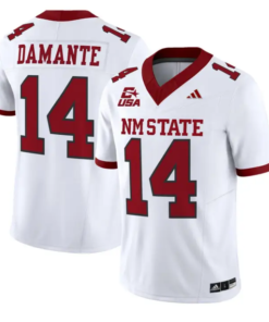 Adam Damante Jersey #14 New Mexico State 2026 Vapor Limited Stitched by My Store NCAA Football Jerseys