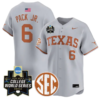 Anthony Pack Jr Jersey #6 Texas Longhorns 2026 World Series Vapor Stitched