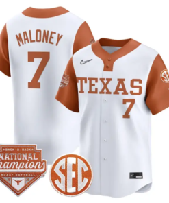Ashton Maloney Jersey #7 Texas 2026 Back-To-Back World SeriesChampions by My Store