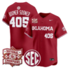 Boomer Sooner Jersey #405 Oklahoma 2026 National Champions Patch Stitched - Top Design Fan Boomer Sooner Jersey #405 Oklahoma 2026 National Champions Patch Stitched