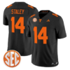 Braylon Staley Jersey #14 Tennessee Vols 2026 Vapor Limited Stitched