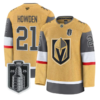 Brett Howden Jersey #21 Vegas Golden Knights 2026 Stanley Cup Stitched - Top Design Fan Brett Howden Jersey #21 Vegas Golden Knights 2026 Stanley Cup Stitched